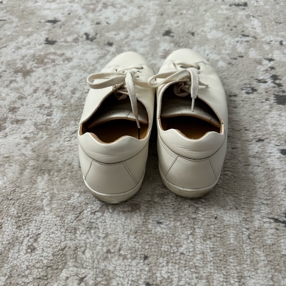 SEZANE Jack Trainers Patent Leather Comfort Sneakers Beige US 9.5 - Picture 5 of 11